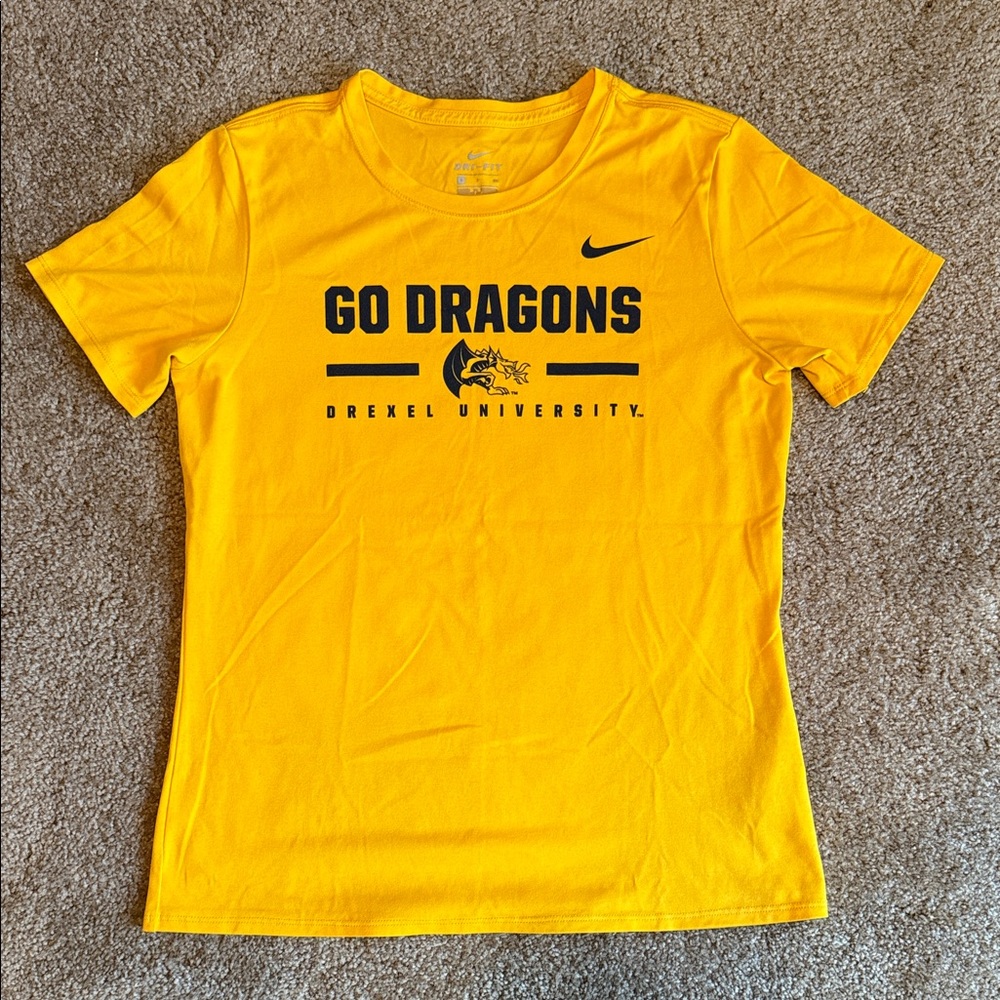 Nike Dri-Fit Drexel University "Go Dragons" Tee
